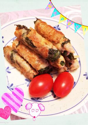 大量消費★豚肉のシソ巻き-レシピのメイン写真