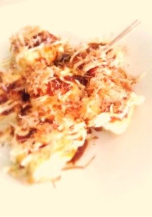 簡単おつまみ豆腐＊とろ〜りチーズたこ焼き-レシピのメイン写真