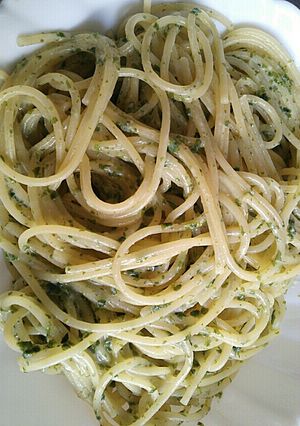 青のりパスタ-レシピのメイン写真