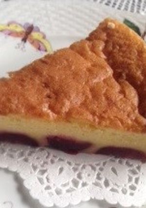 ダークチェリーのケーキ　簡単！-レシピのメイン写真