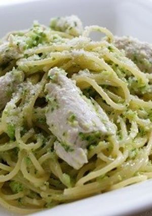 ブロッコリーのクリームパスタ-レシピのメイン写真