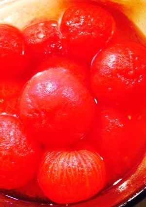 完熟安売りトマトの保存法！トマトのマリネ-レシピのメイン写真