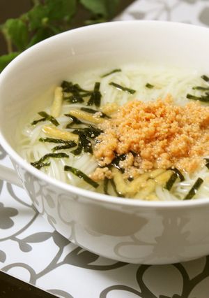 まったり♥お茶漬けそうめん-レシピのメイン写真