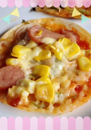餃子の皮ピザ-レシピのメイン写真
