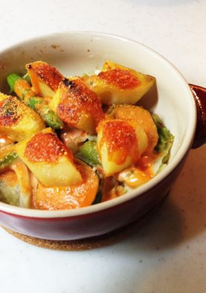 野菜のオーロラソース焼き-レシピのメイン写真