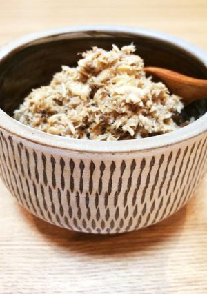 鯖の手作りそぼろ~鯖煮付けリメイクにも~-レシピのメイン写真