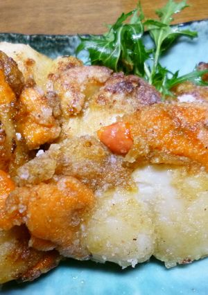 しょうゆ麹漬けほたての唐揚げ-レシピのメイン写真