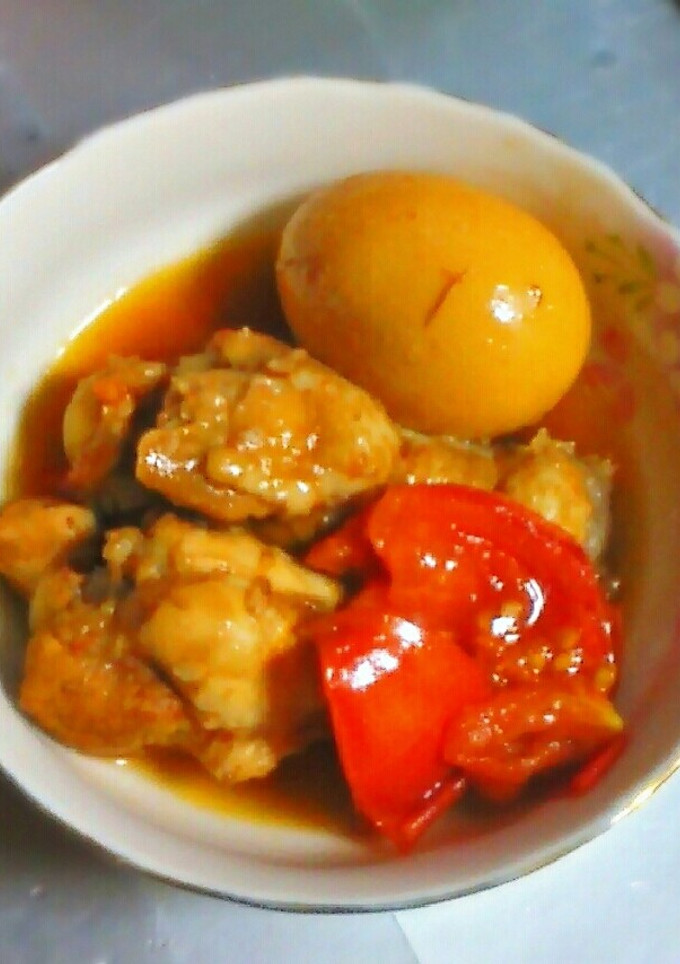 鶏とトマトのさっぱり煮-レシピのメイン写真
