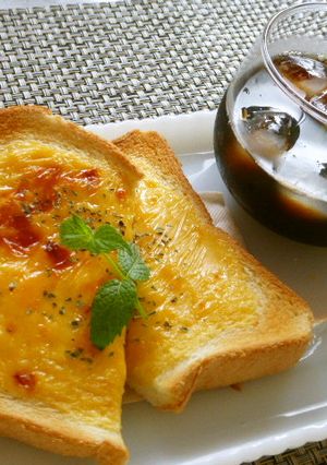 再現？ひと味違う喫茶店のチーズトースト☆-レシピのメイン写真