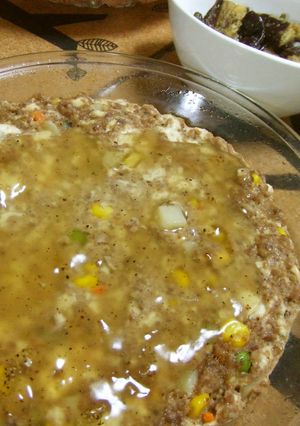ノンオイル★レンジであんかけハンバーグ♪-レシピのメイン写真