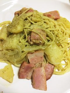 ジェノベーゼパスタ-レシピのメイン写真