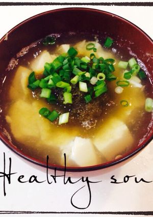 豆腐＆とろろ昆布の♡簡単ダイエットスープ-レシピのメイン写真