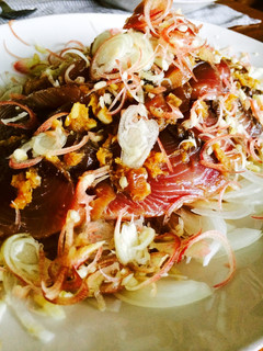 カツオの漬け&たっぷり香味野菜-レシピのメイン写真