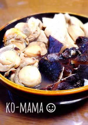 簡単☆煮るだけホタテと高野豆腐のお煮しめ-レシピのメイン写真