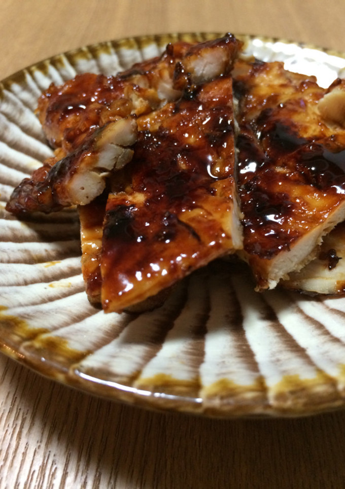 節約☆とりささみで鰻の蒲焼もどき-レシピのメイン写真