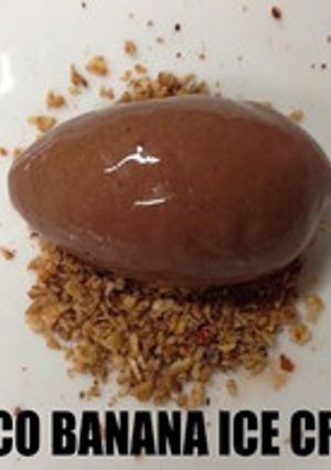 チョコバナナアイス（vegan）-レシピのメイン写真