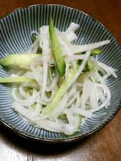 大根ときゅうりのごま酢和え-レシピのメイン写真