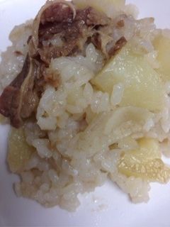 簡単!牛丼の炊き込みご飯!-レシピのメイン写真