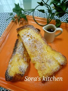 ふわふわ♡絶品フレンチトースト-レシピのメイン写真