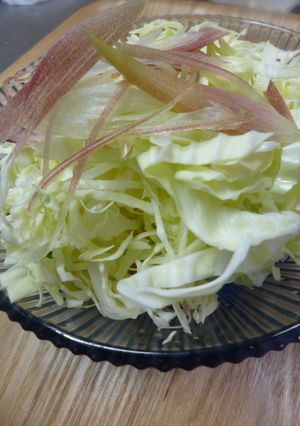 キャベツとみょうがのサラダ-レシピのメイン写真
