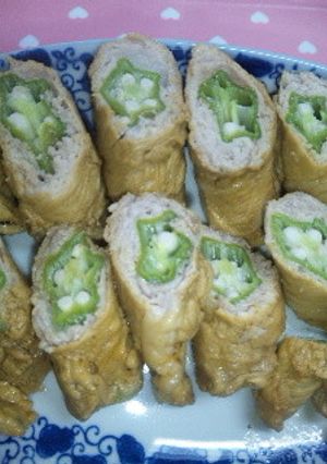 焼肉のタレでオクラの豚巻き-レシピのメイン写真