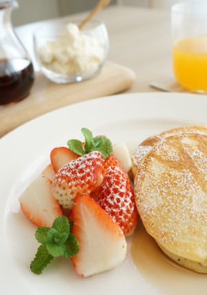 レモン風味のパンケーキ-レシピのメイン写真