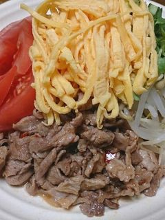 麺つゆde簡単!冷やし中華-レシピのメイン写真
