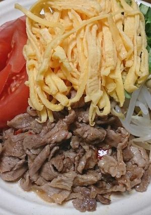 麺つゆde簡単!冷やし中華-レシピのメイン写真