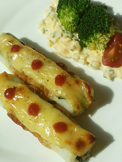 ツナ入りちくわのチーズ焼き-レシピのメイン写真
