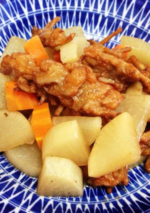 大根とさつま揚げの煮物〜離乳食にも-レシピのメイン写真