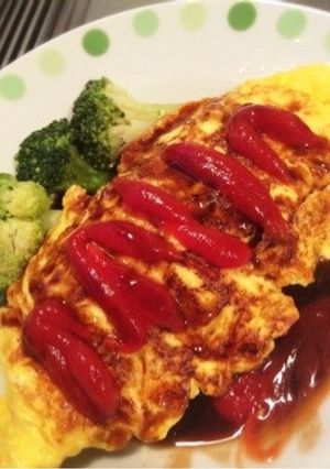 シンプル簡単オムレツ-レシピのメイン写真