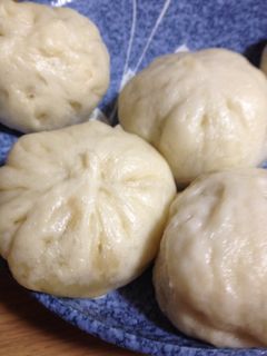 肉汁たっぷり!手作り肉まん!-レシピのメイン写真