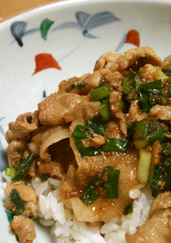 簡単♪生姜焼き丼-レシピのメイン写真