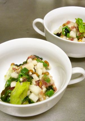 マグロねばねばサラダ-レシピのメイン写真