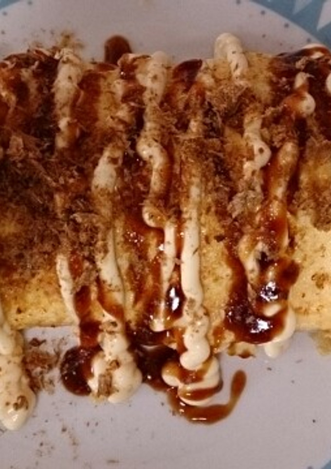 唐揚げリメイクとんぺい焼き風-レシピのメイン写真