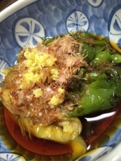 焼きナスとピーマンのおひたし-レシピのメイン写真