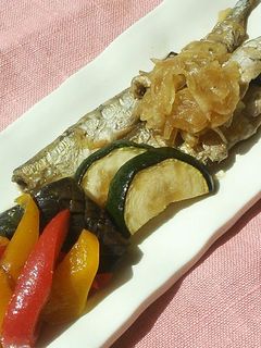 焼ししゃもと夏野菜の和風マリネ-レシピのメイン写真