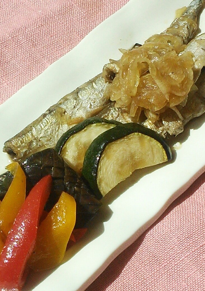 焼ししゃもと夏野菜の和風マリネ-レシピのメイン写真