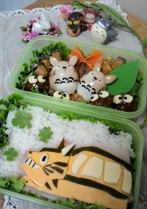 トトロ弁当-レシピのメイン写真
