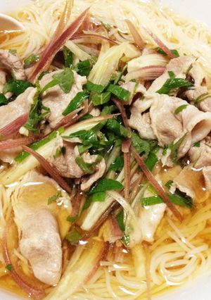 豚しゃぶそうめん-レシピのメイン写真