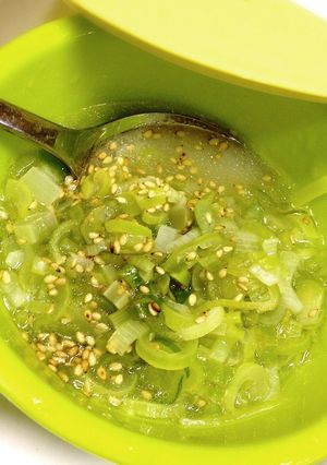 レンジで簡単うまし！ネギレモンの万能タレ-レシピのメイン写真