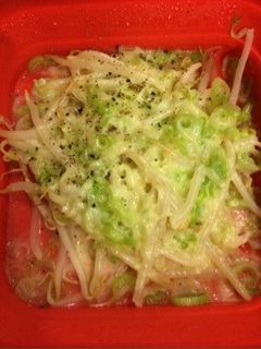 簡単!もやしとネギのチーズのせ-レシピのメイン写真