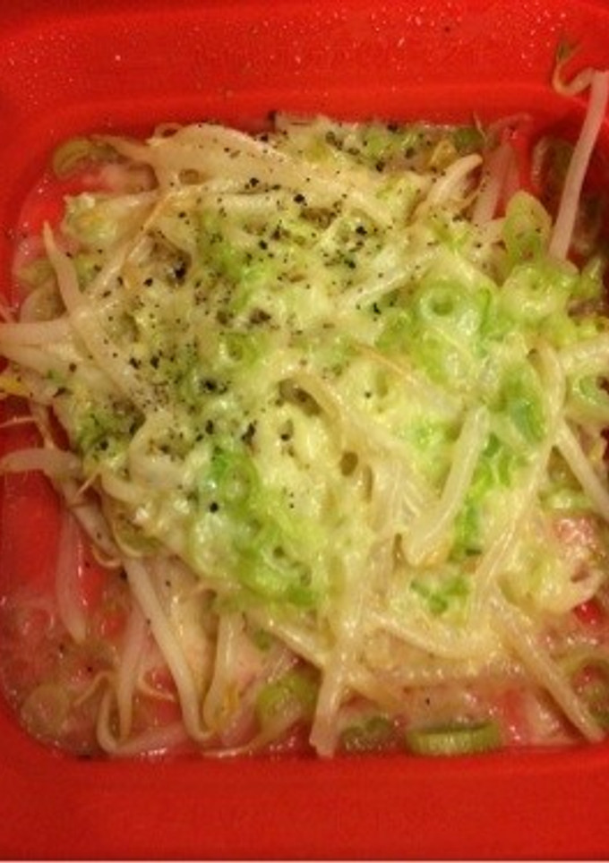 簡単！もやしとネギのチーズのせ-レシピのメイン写真
