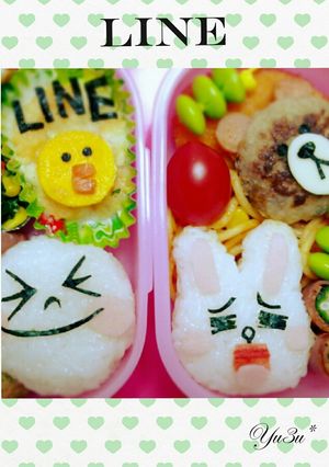 キャラ弁☆LINE-レシピのメイン写真