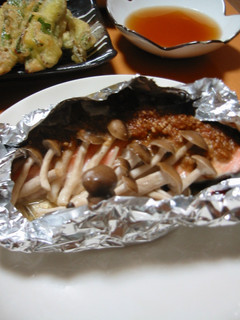 鮭ホイル焼き・ゴマ味噌味-レシピのメイン写真