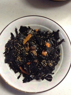あらめの煮物♫挑戦してみて〜(^_^)-レシピのメイン写真