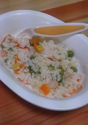 離乳食後期～完了期／適当ピラフ-レシピのメイン写真