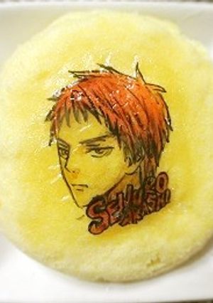 キャラ弁シートシフォンケーキにも貼れます-レシピのメイン写真