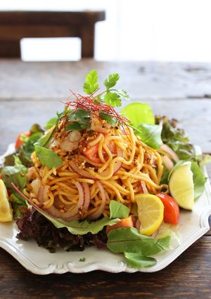 塩レモン◎トムヤム風　夏のラーメンサラダ-レシピのメイン写真