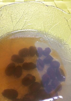 暑い日に☆冷たいあずき寒天☆黒蜜の作り方-レシピのメイン写真